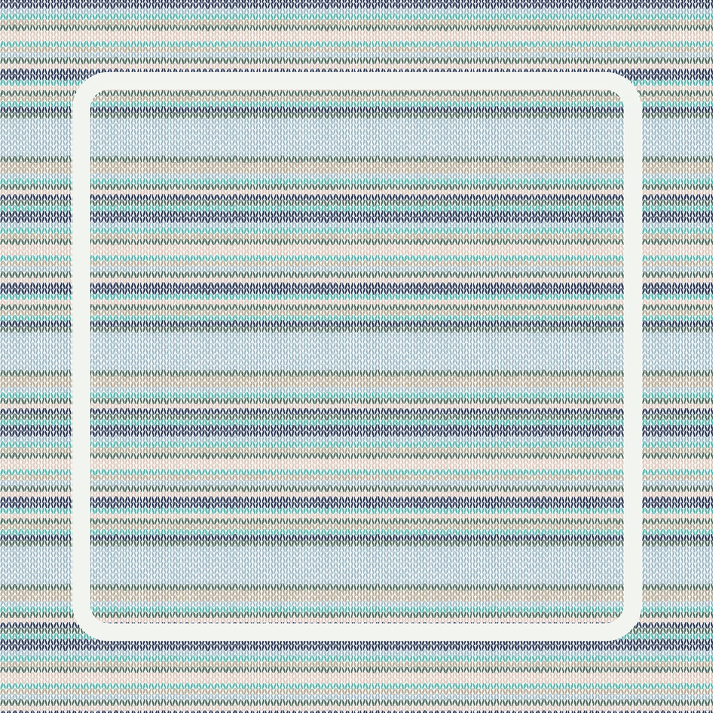 Cable Classic mahjong mat - navy and seafoam Greek key needlepoint design