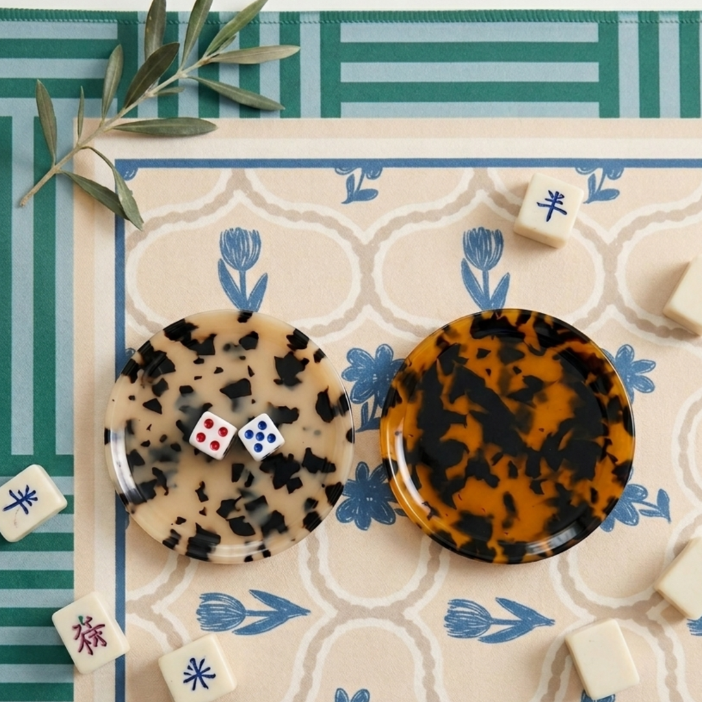 Tortoiseshell Dice Dish