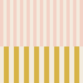 The Colony mahjong mat - blush pink and mustard gold stripe design