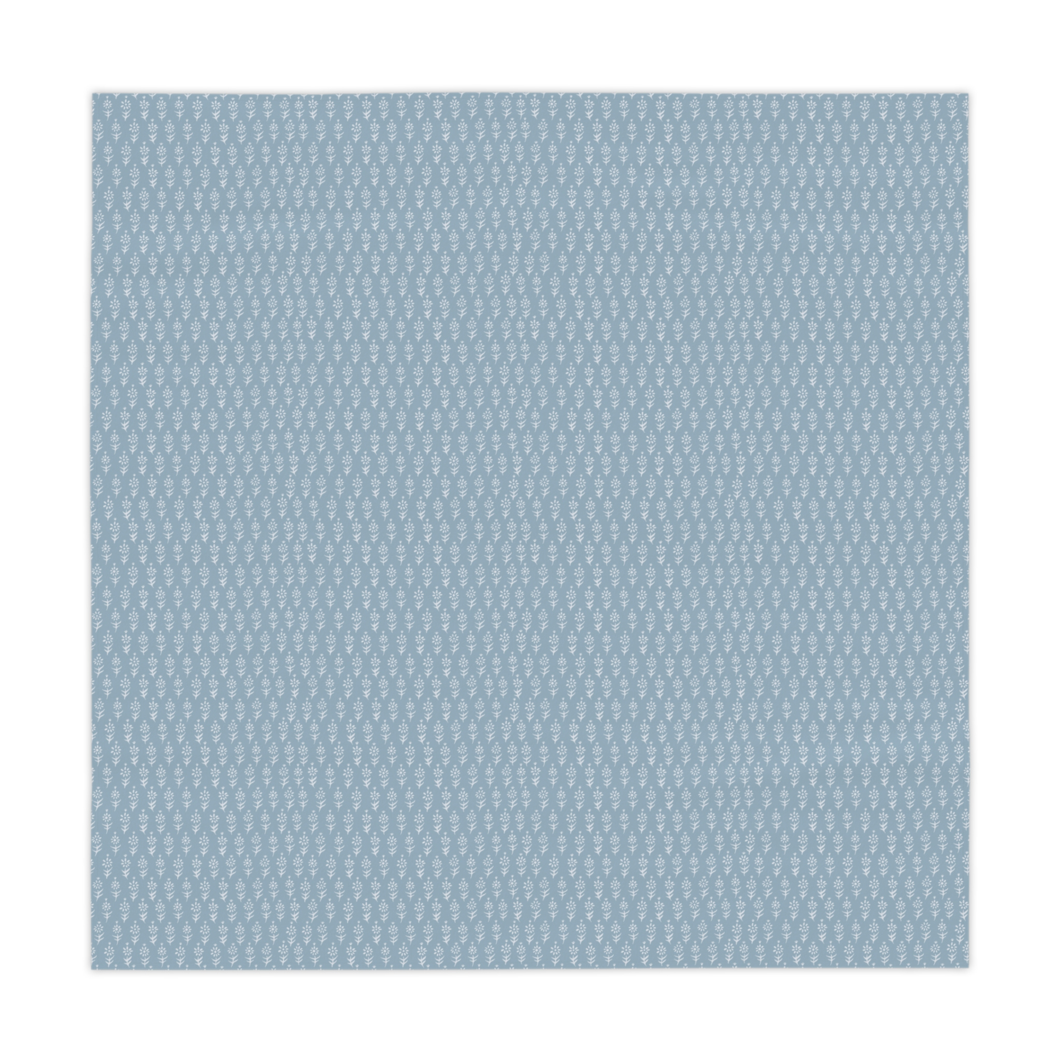Calico Blue Tablecloth