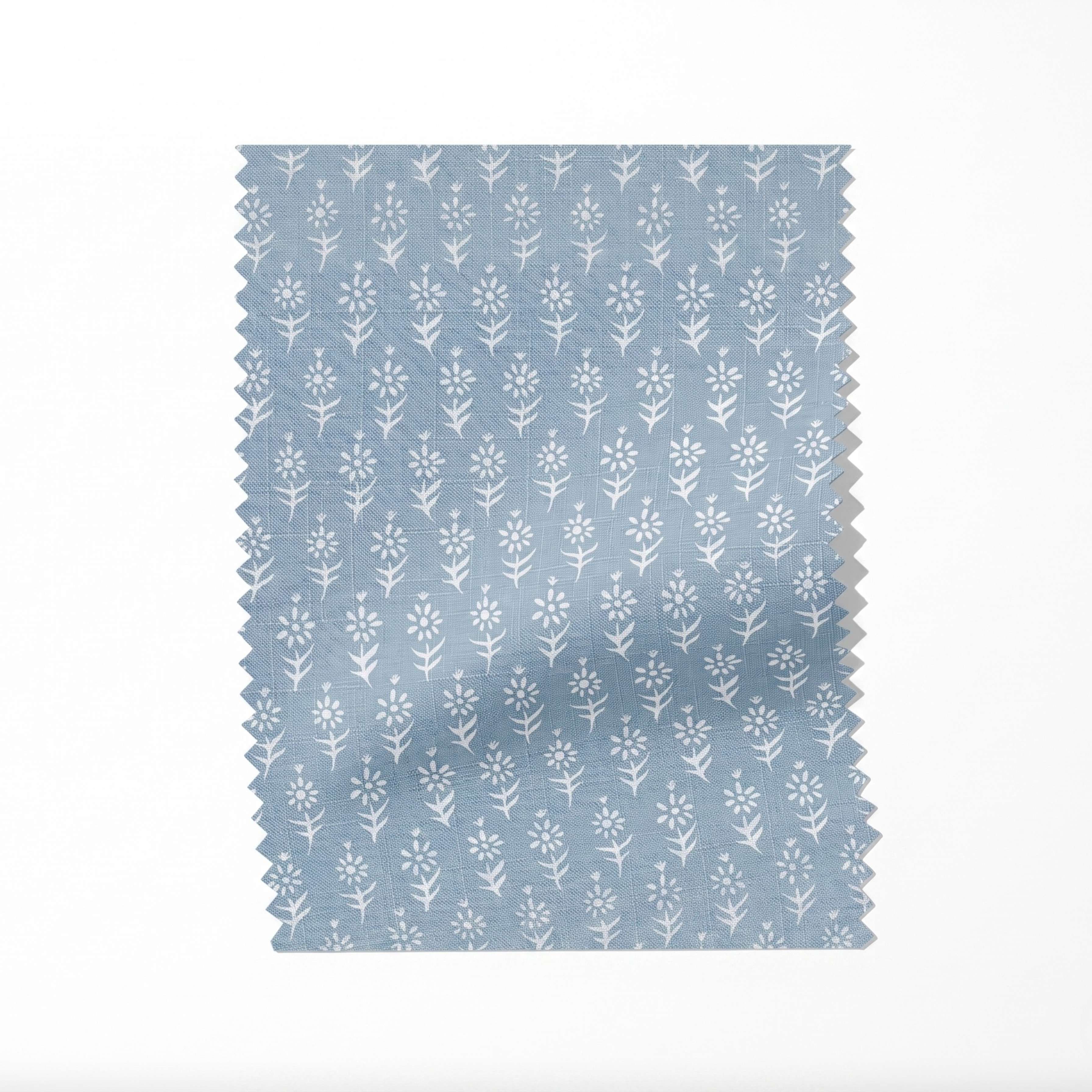 Calico Blue Tablecloth
