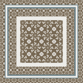 Mocha Grove Mahjong Mat Neoprene