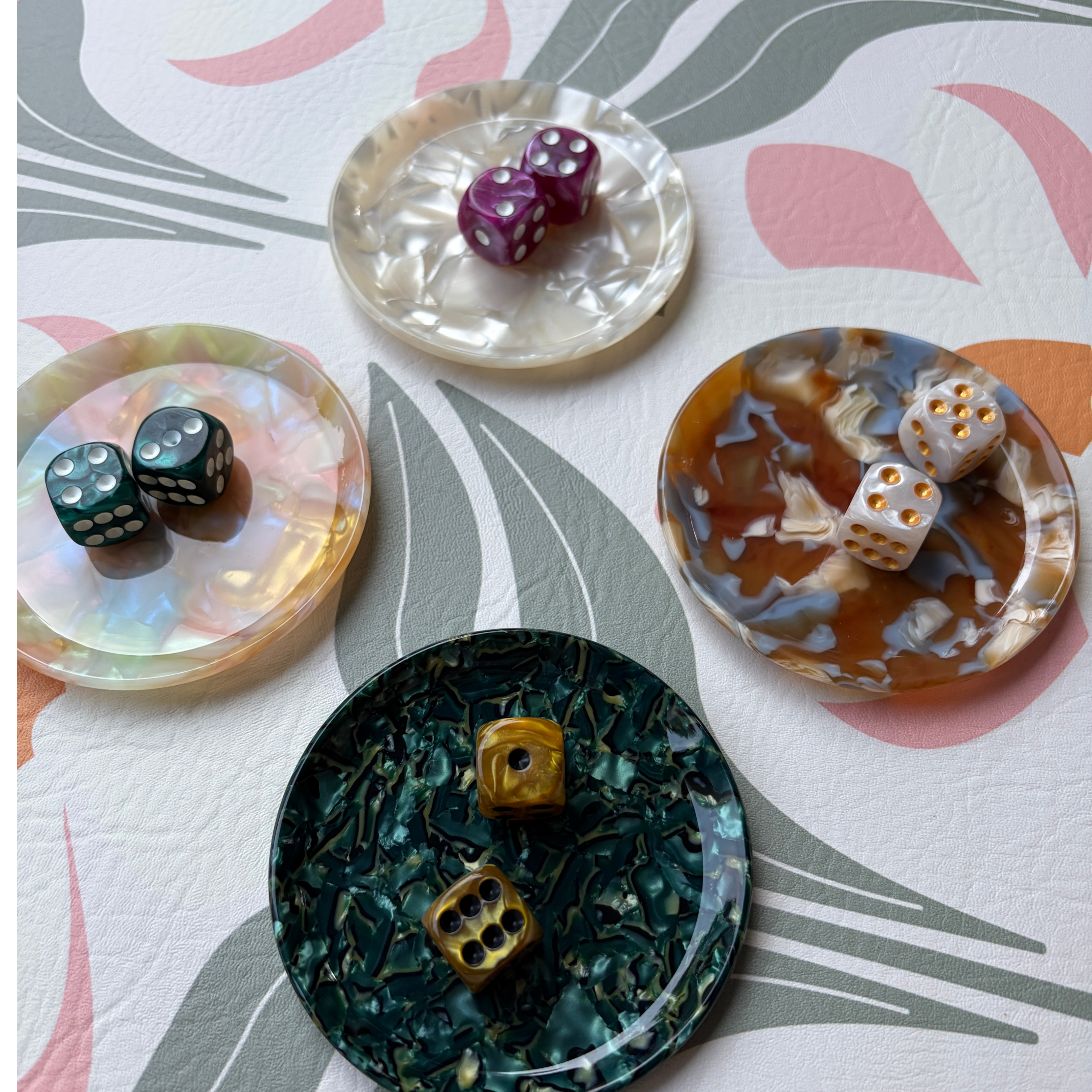 Mahjong Dice Dish