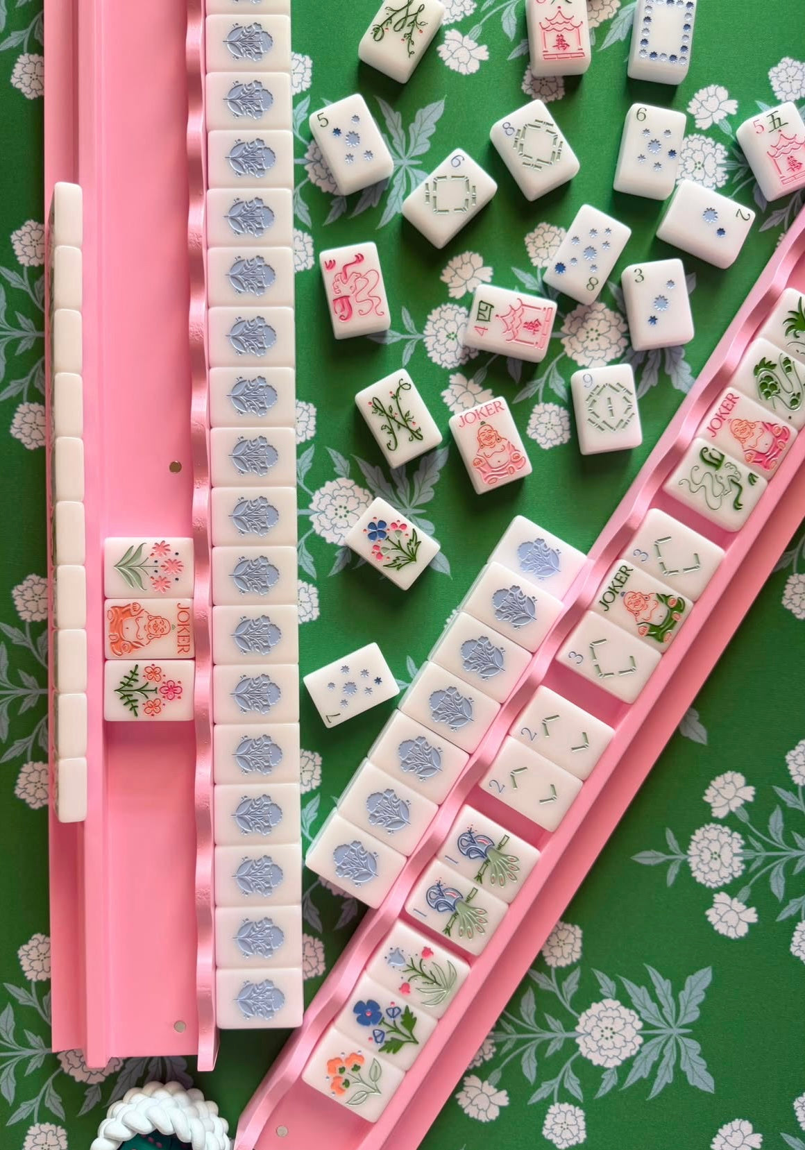 The Willow Square Mahjong Mat Neoprene