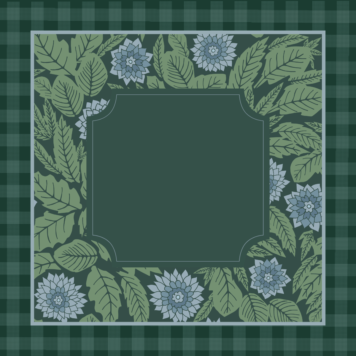 Highland Garden Mahjong Mat Neoprene
