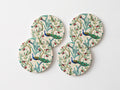 Peacock Coasters – Set of 4