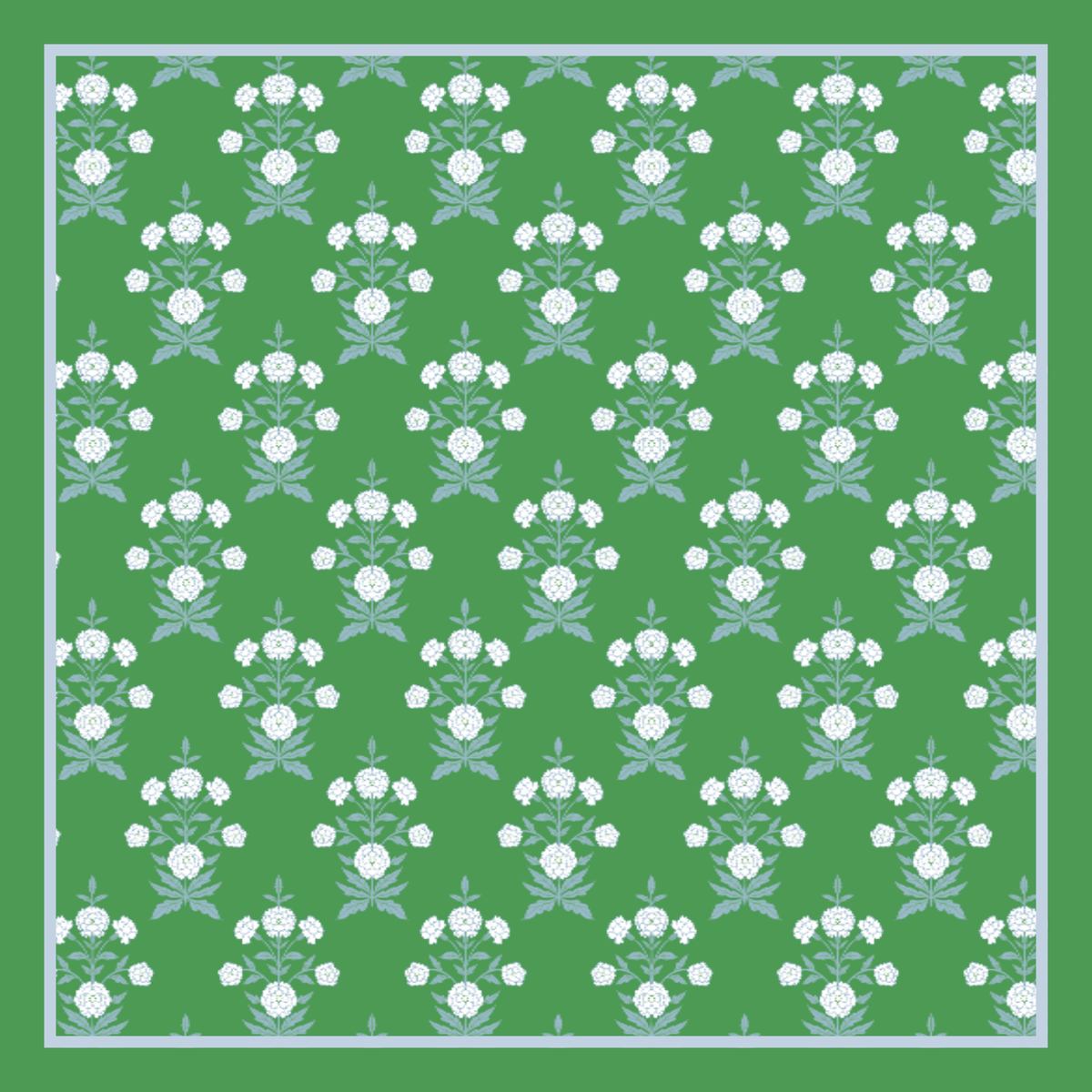 The Willow Square Mahjong Mat Neoprene