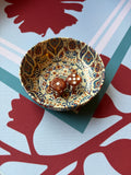 Amber Medallion Mahjong Dice Dish