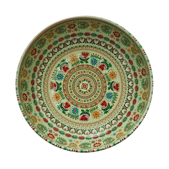 Folk Florals Mahjong Dice Dish