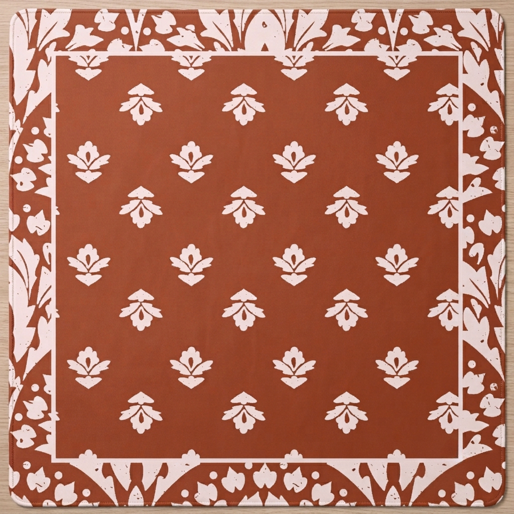 Sienna Block Mahjong Mat